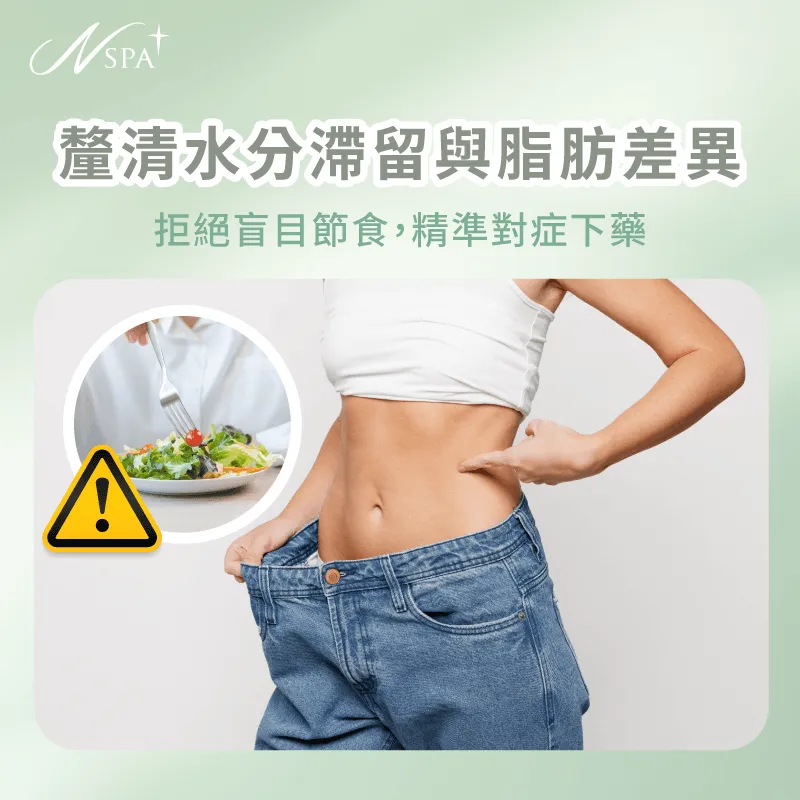釐清水分滯留與體脂肪差異-客製化體雕