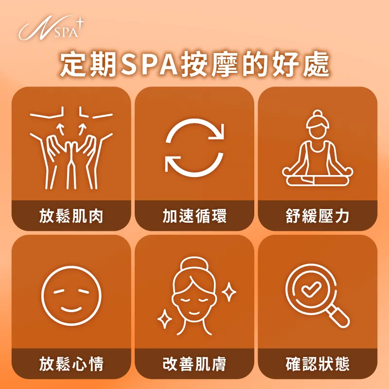 定期SPA按摩好處是什麼-定期SPA按摩的好處