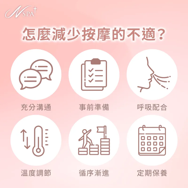 怎麼減少按摩的不適-按摩會痛正常嗎