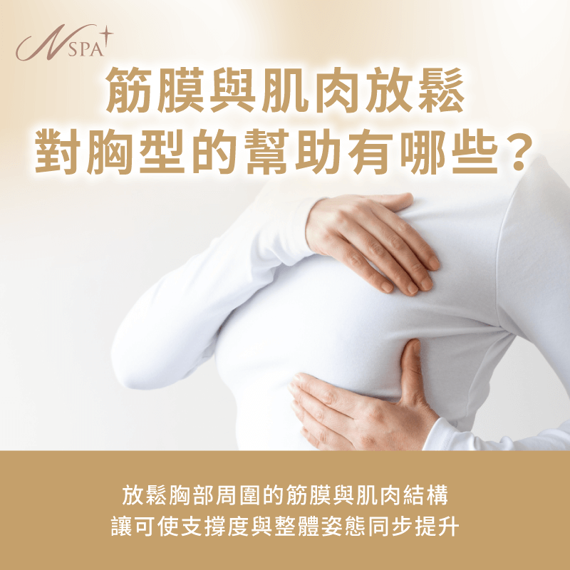 筋膜與肌肉放鬆對胸型的幫助-SPA按摩可以豐胸嗎